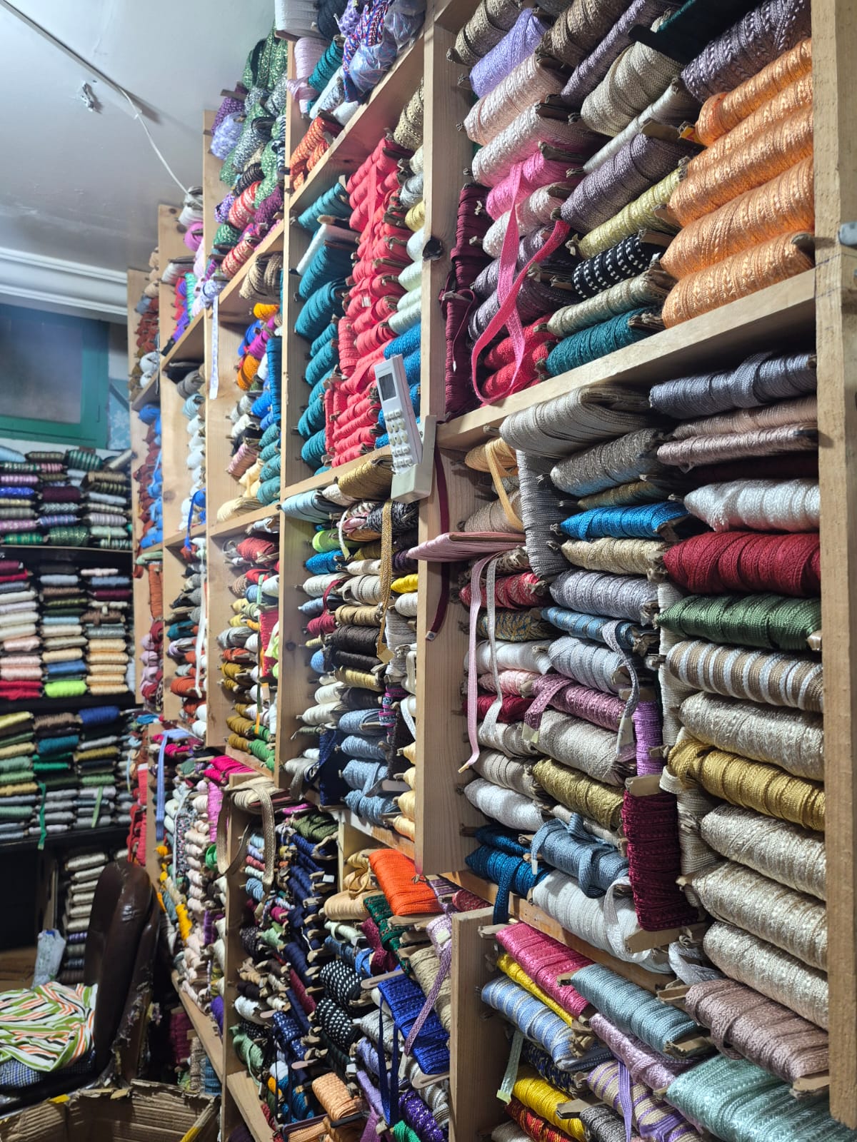Petit magasin textile typique